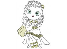 Stickdatei - Sewing Girl 3